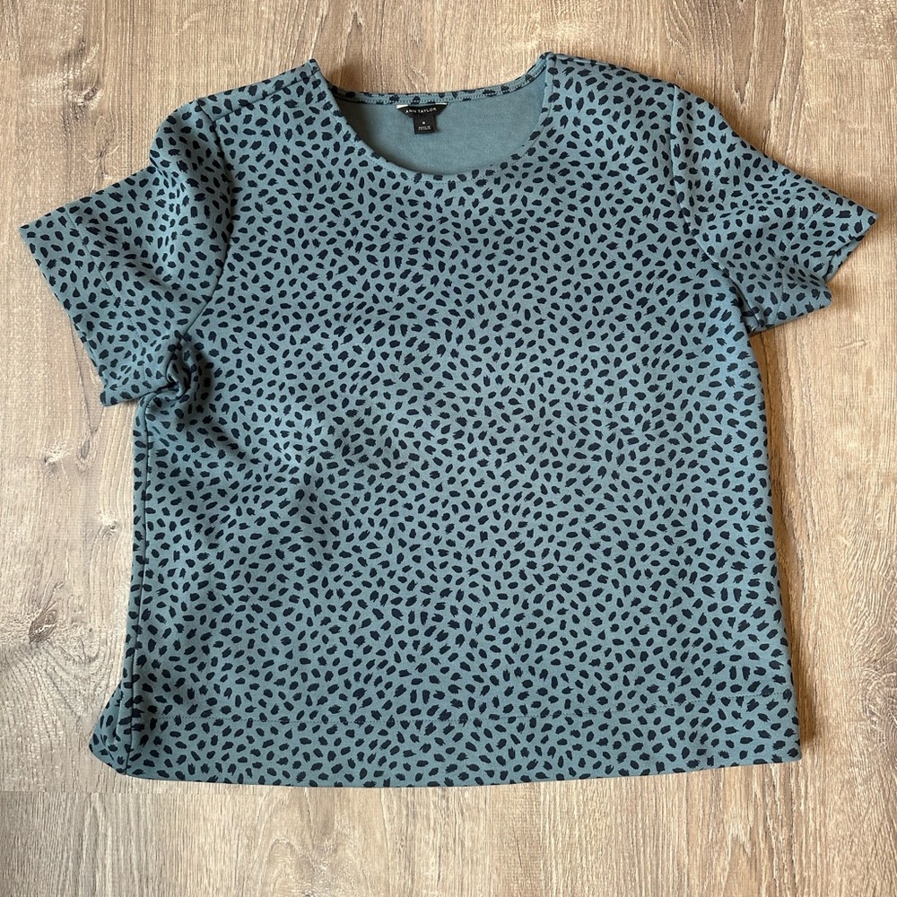 Patterned Green Top